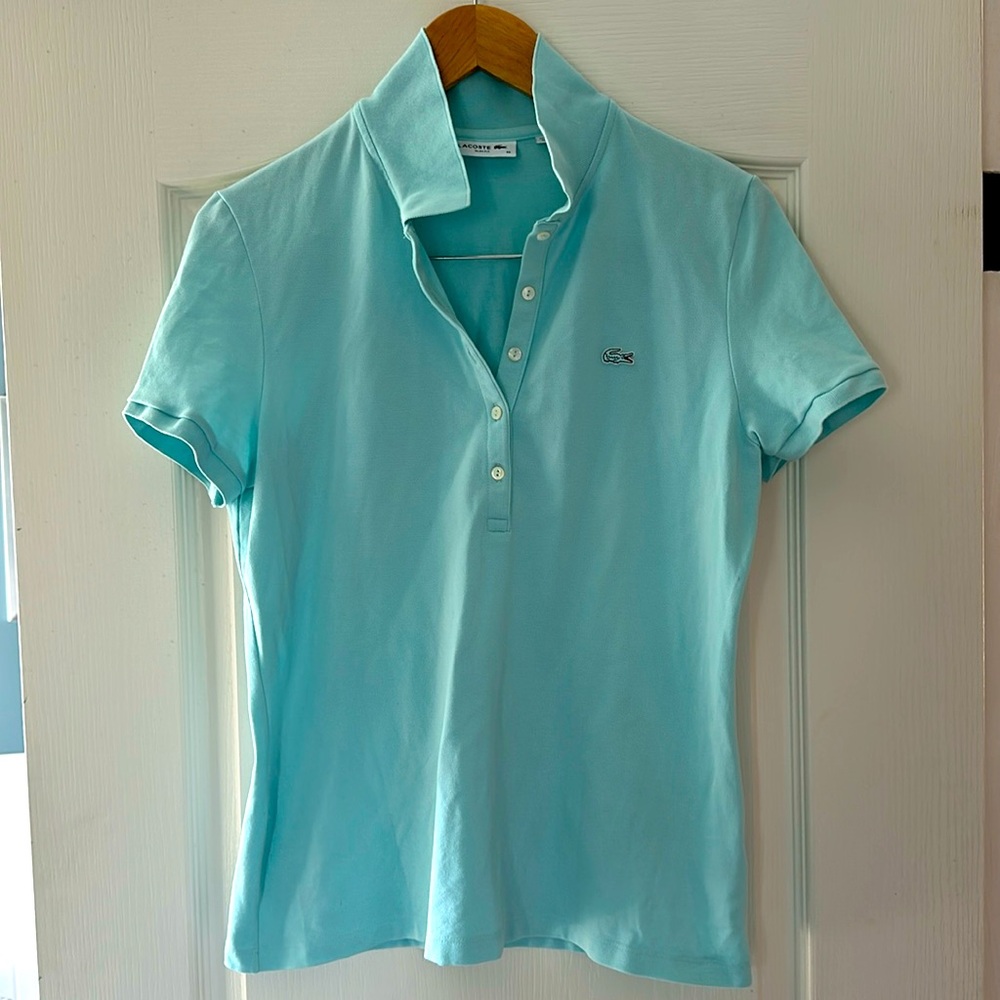 Lacoste Slim Fit ladies golf shirt size XL